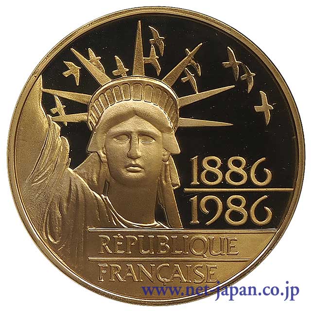 表：フランス 100フラン金貨