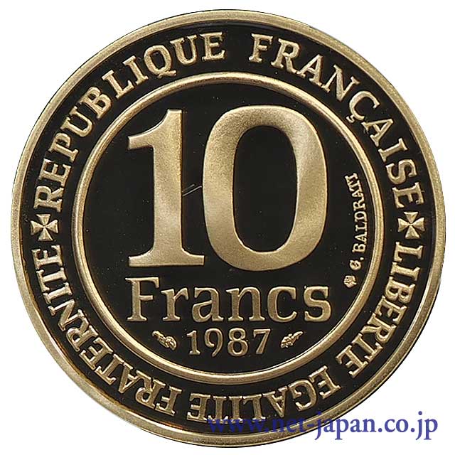 表：カペー王10フラン金貨